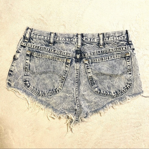 Lee Vintage Super-Fringe Denim Cheeky Short - Picture 4 of 4